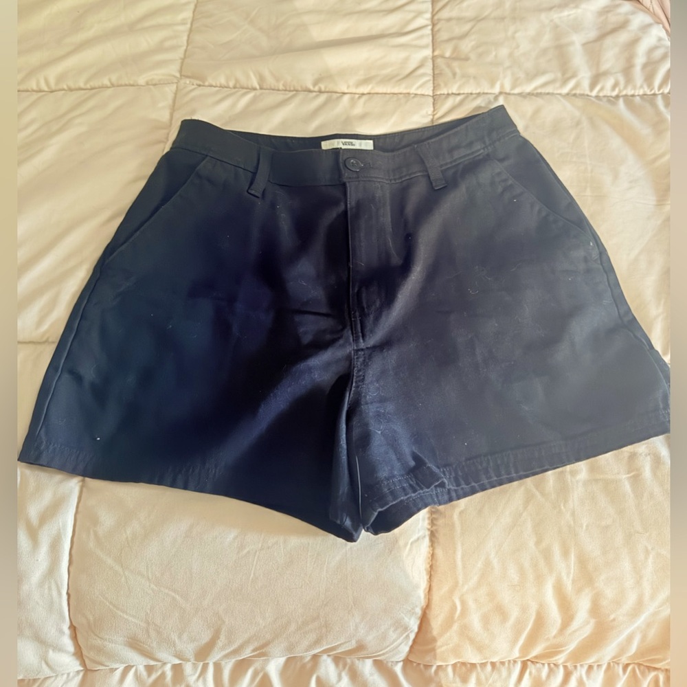 Vans Women's Midnight Black Shorts NWOT
